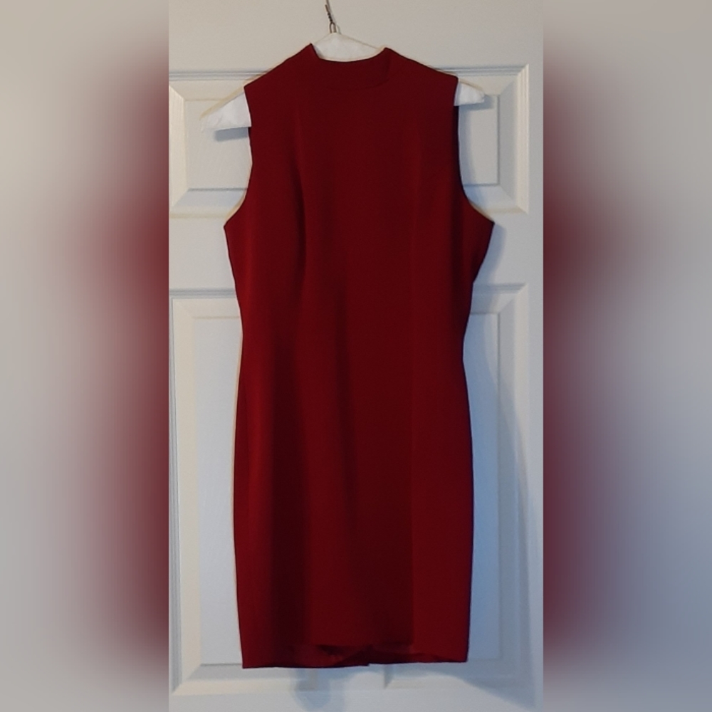 NEWPORT NEWS Burgundy  Dress